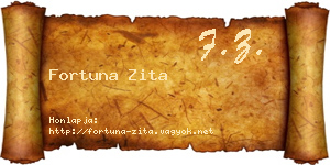 Fortuna Zita névjegykártya